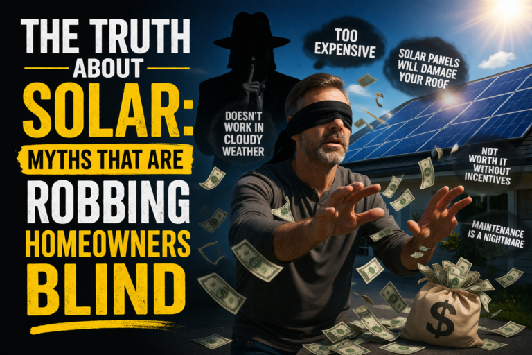 The Truth About Solar: Myths That Are Robbing Homeowners Blind