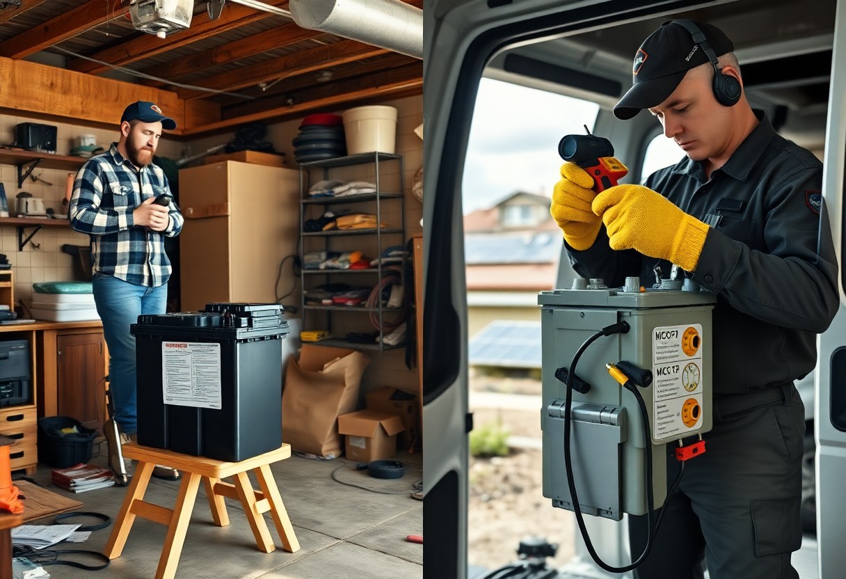 Diy Vs Professional Solar Battery Installation Nxm 1