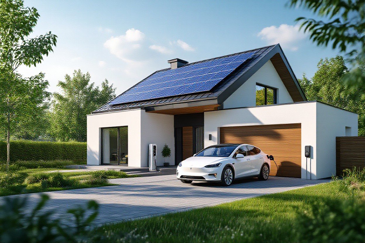home ev charging with solar panels guide hna
