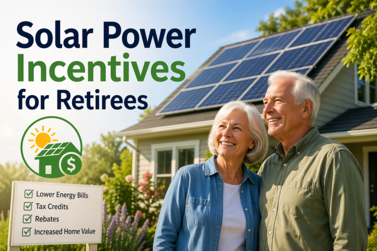 Solar Incentives for Retirees